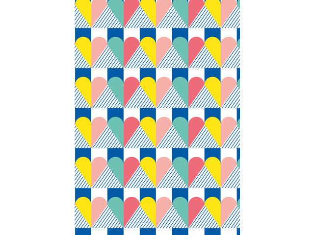 Schrift It is what it is A4 ruit 5mm, krimp a 3 stuks