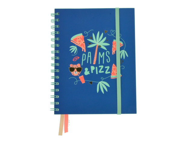 Collegeblok Palms&Pizza A5 70Grams 160 Vel