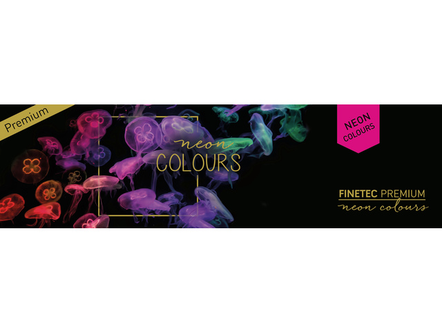 Finetec Aquarelverf 6 Neon Kleuren