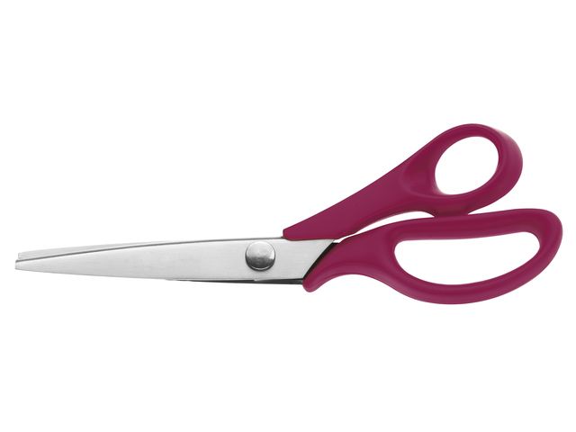Kartelschaar Westcott 21cm kunststof magenta handgreep - Afbeelding 2