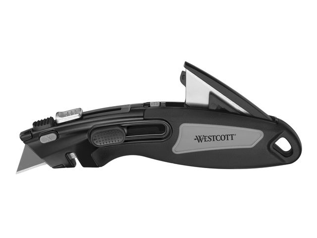 Westcott Veiligheids Afbreekmes Zwart Incl. 3 Mesjes  - Afbeelding 2