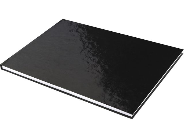 Dummyboek Zwart Hardcover Schetsboek Landschap Kangaro A4 Blanco 80 blad 100grs - Afbeelding 3