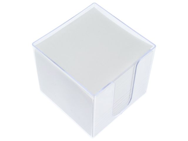 Memokubus met inhoud Kangaro 9,5x9,5x9,5cm 700 vel wit