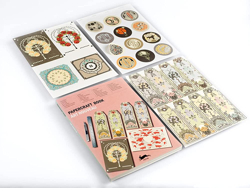 Pepin Papercraft Book - Art Nouveau - Afbeelding 2