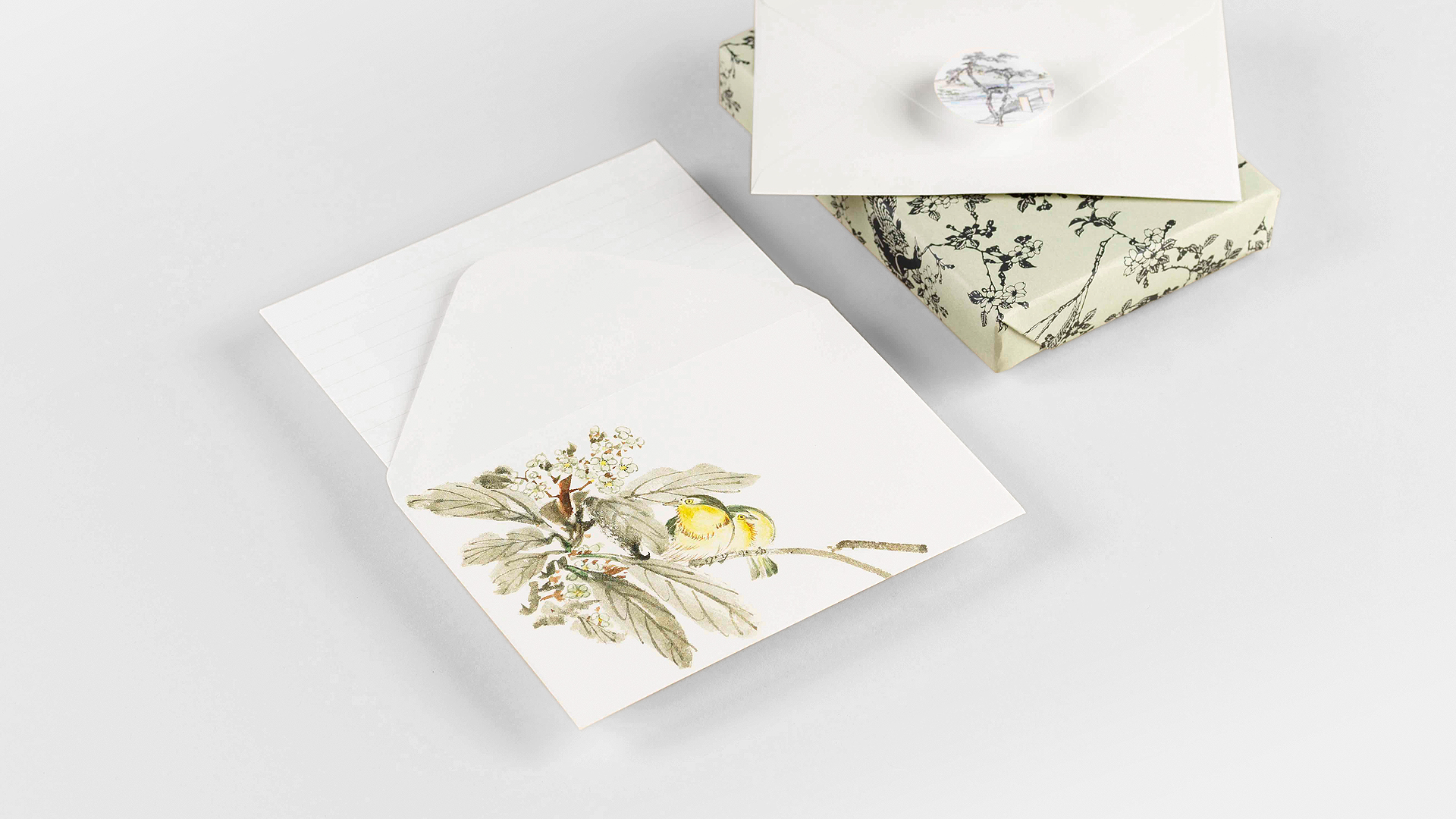 Pepin Japanese Art 20 Enveloppen 114x162mm 120gr. - Afbeelding 1