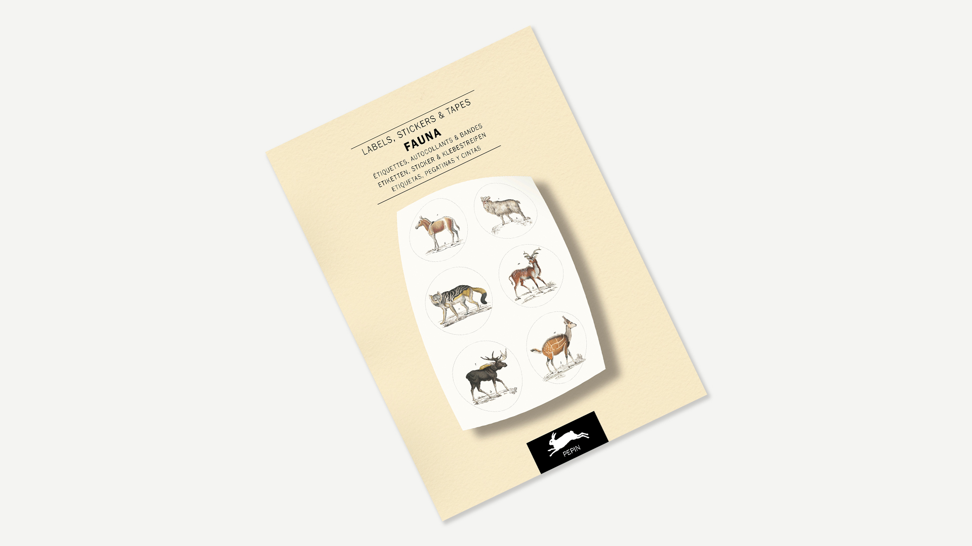 Pepin Labels, Stickers en Tape - Fauna