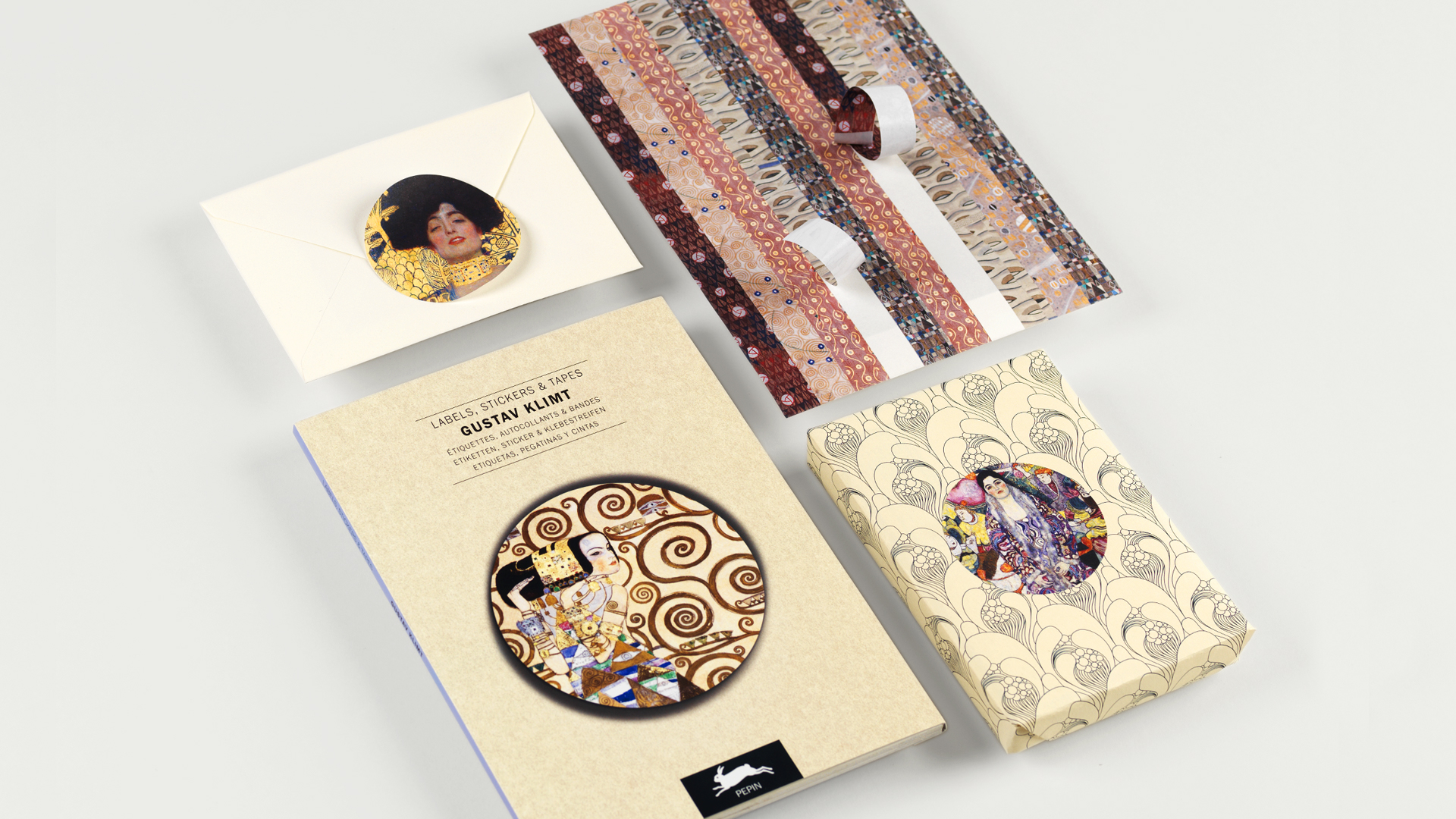 Pepin Labels, Stickers en Tape - Gustav Klimt - Afbeelding 3