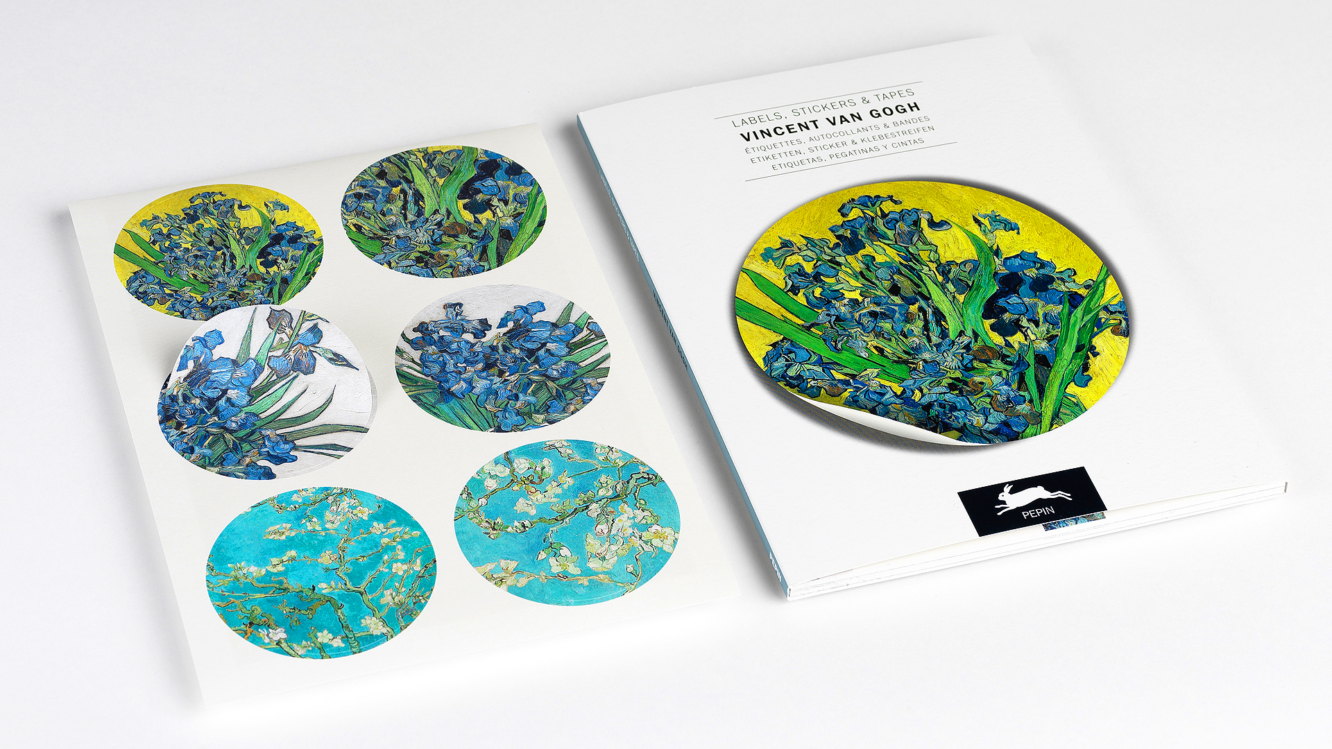 Pepin Labels, Stickers en Tape - Vincent Van Gogh - Afbeelding 1