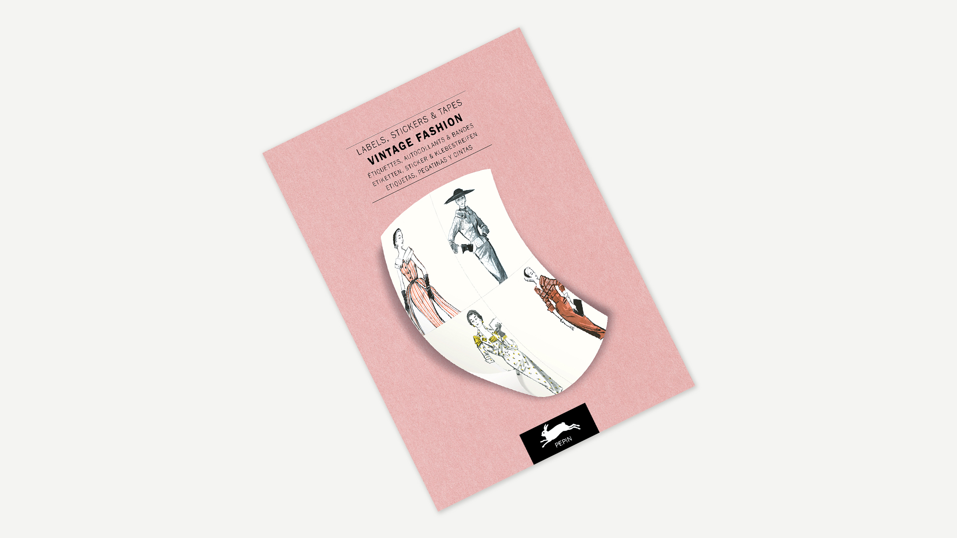 Pepin Labels, Stickers en Tape - Vintage Fashion