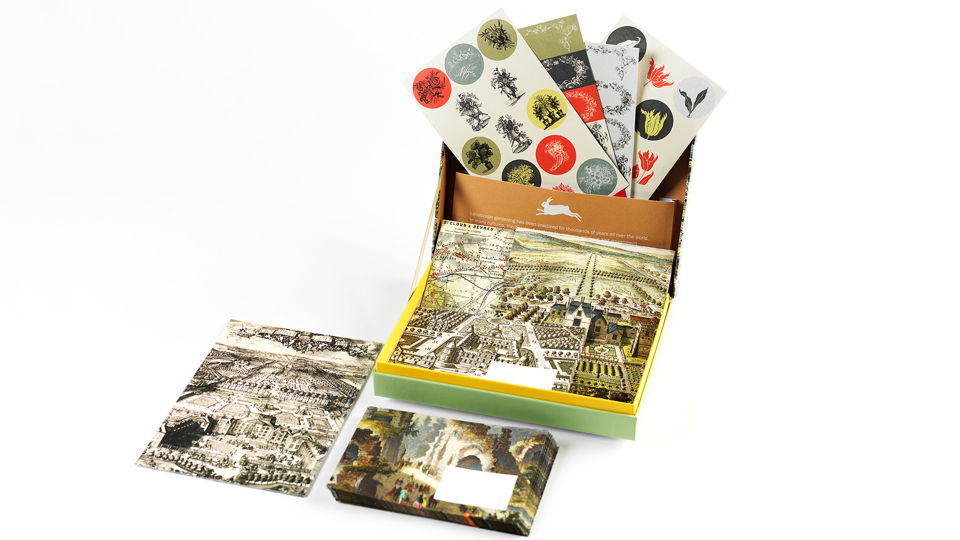 Pepin Brief Schrijf Set Tuinen & Parken - Afbeelding 2