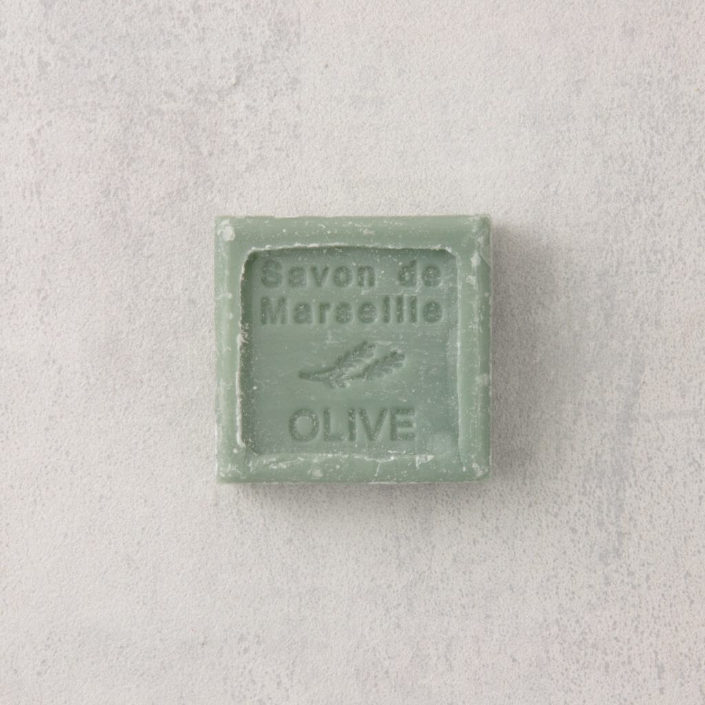 Olijfzeep Blokje 45x45x15mm 30gr. - Afbeelding 1