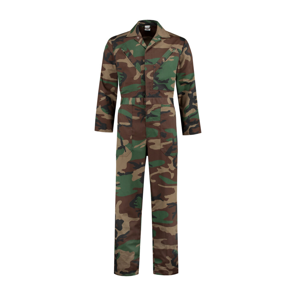 Overall Polyester Katoen Leger Camouflage