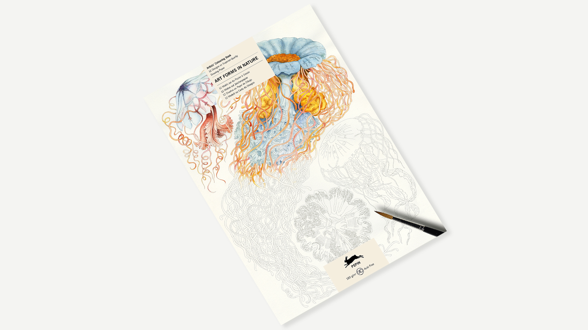 Pepin Artiesten Kleurboek - Kunstvormen In De Natuur