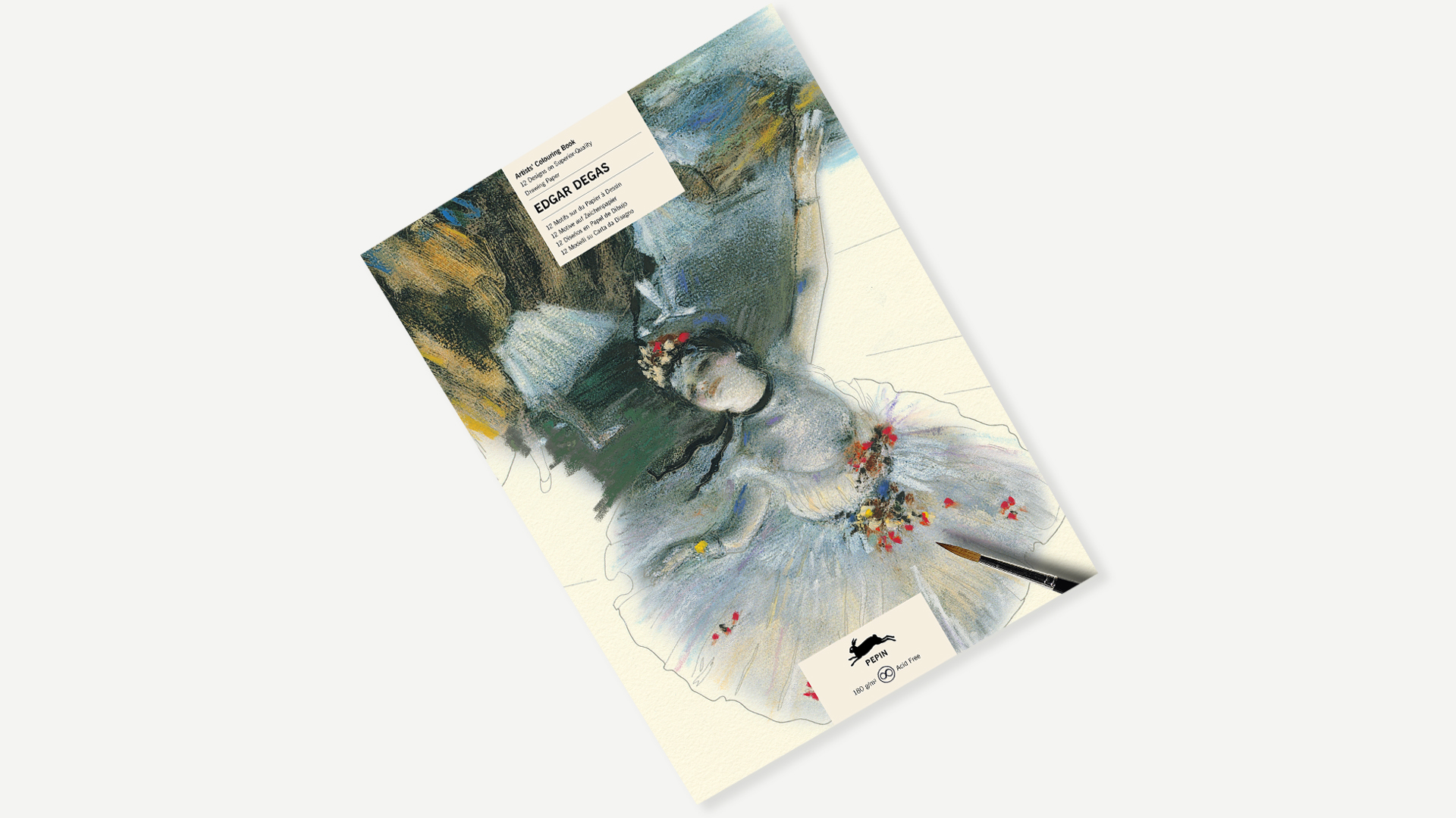 Pepin Artiesten Kleurboek - Edgar Degas