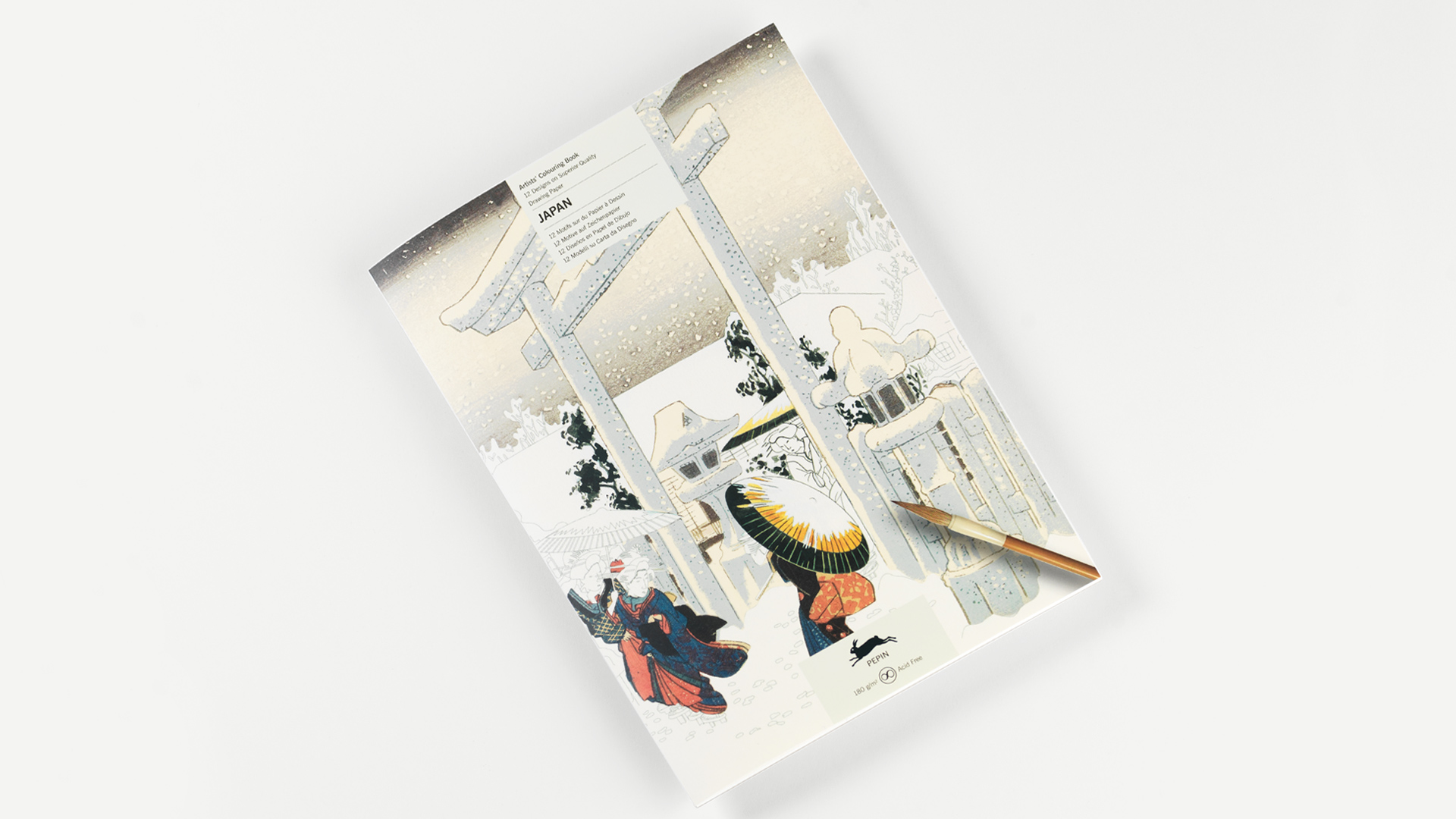 Pepin Artiesten Kleurboek - Japan