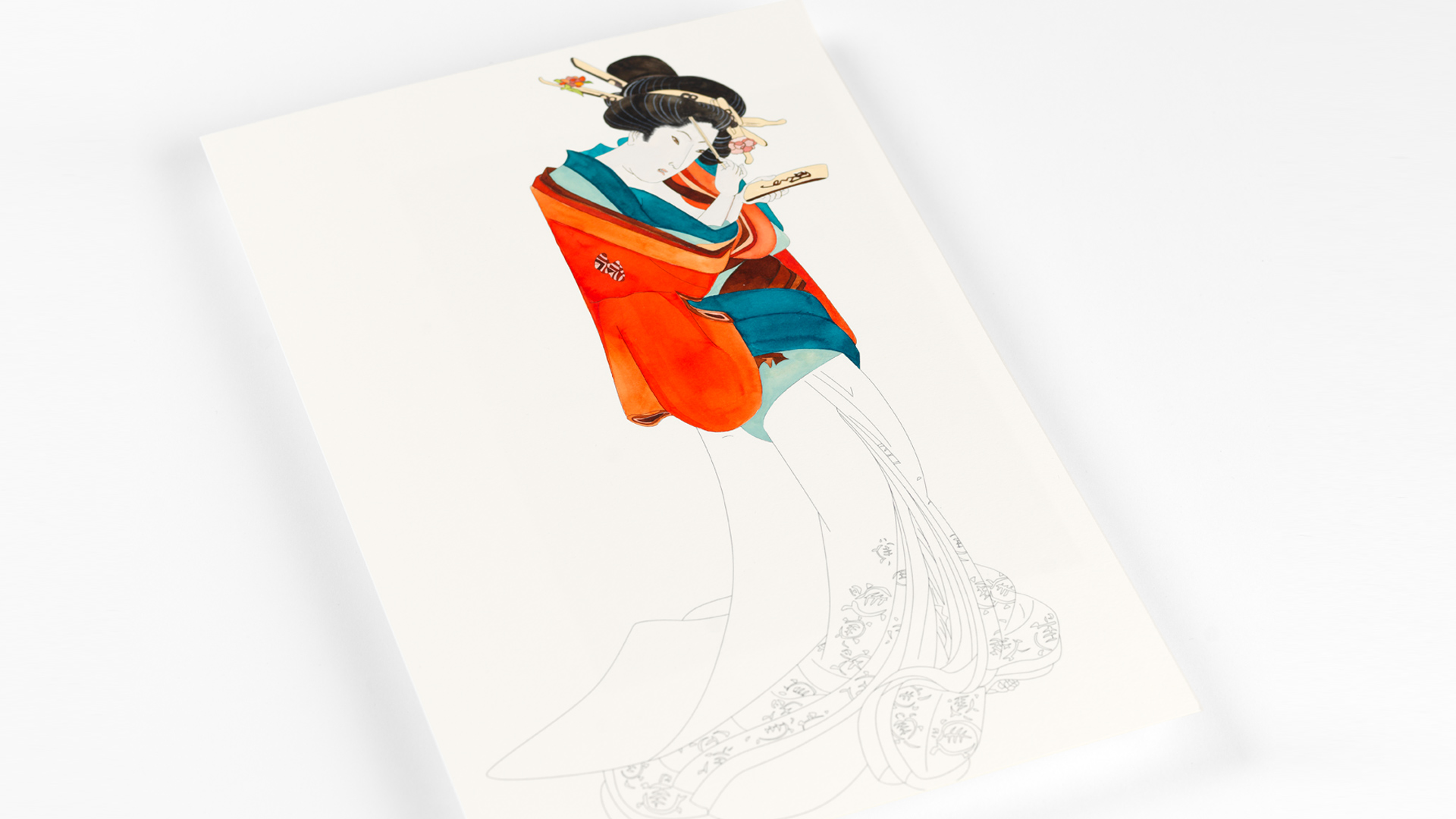 Pepin Artiesten Kleurboek - Japan - Afbeelding 2