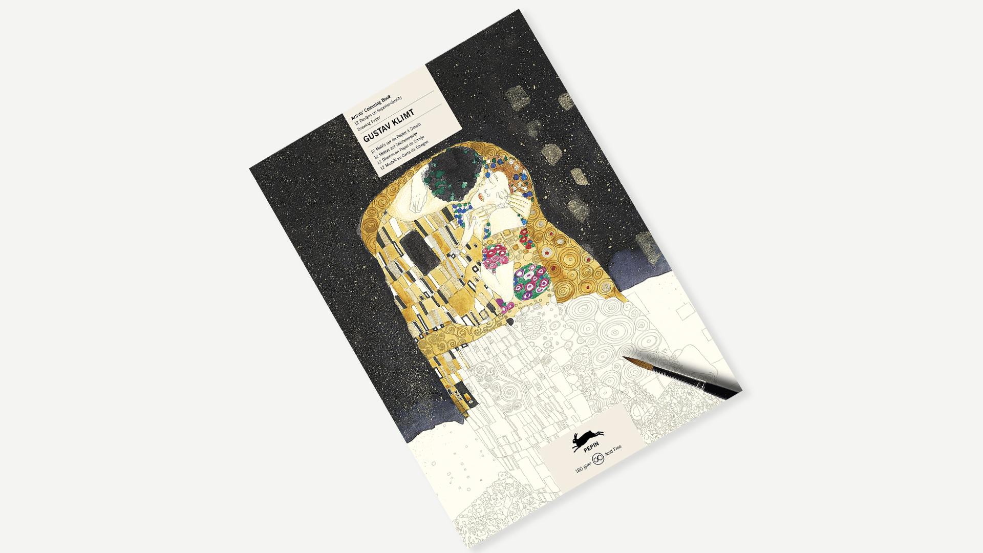 Pepin Artiesten Kleurboek - Gustav Klimt