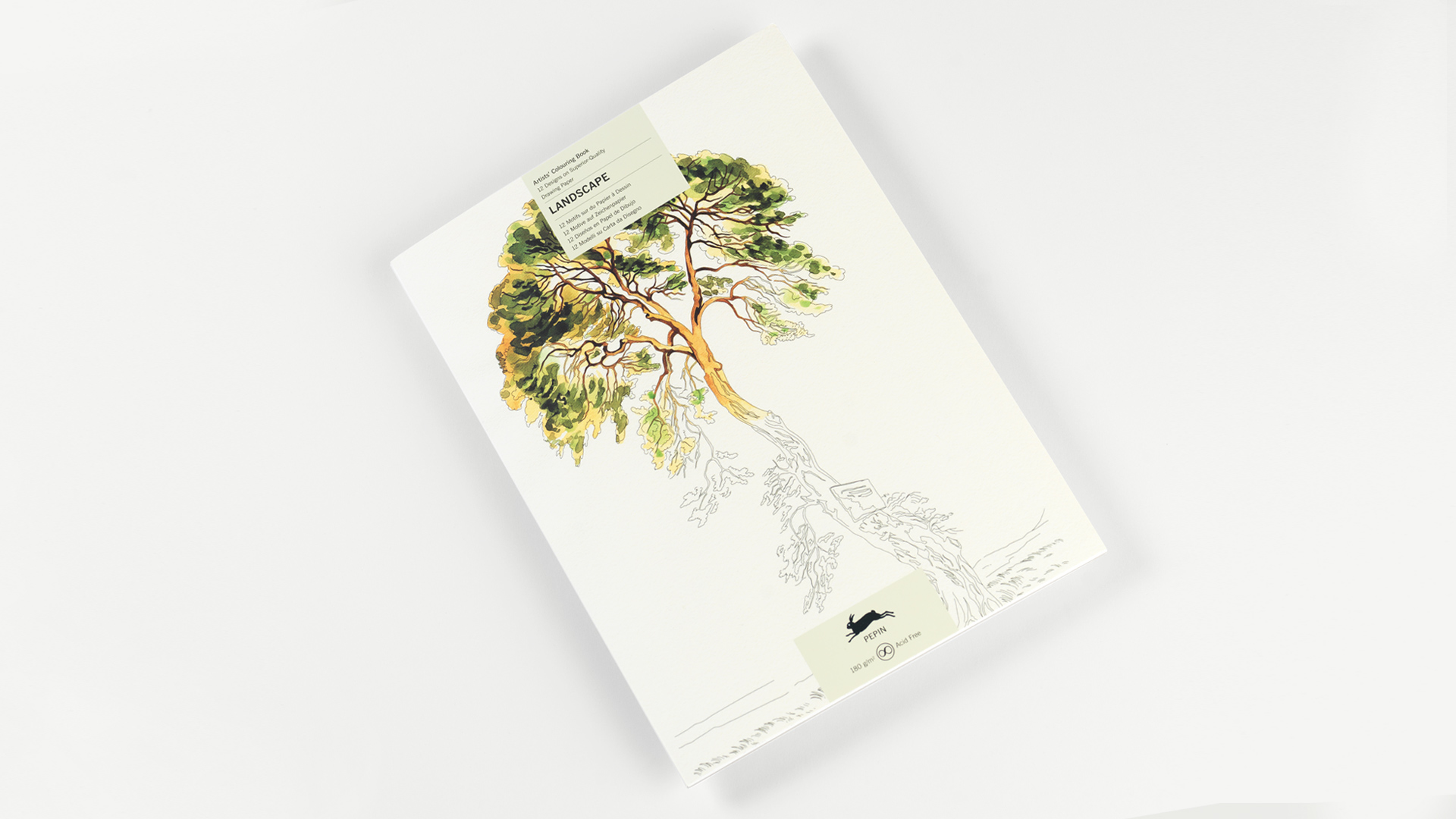 Pepin Artiesten Kleurboek - Landschap