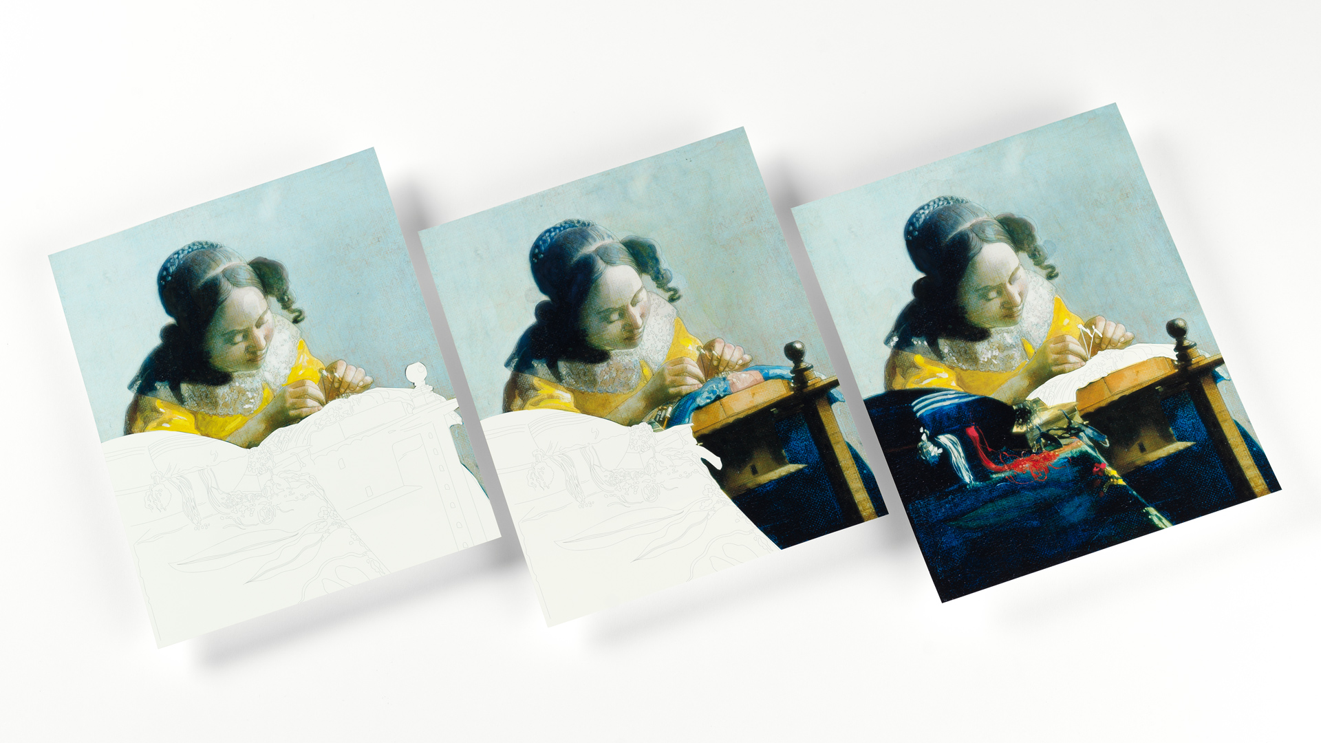 Pepin Artiesten Kleurboek - Vermeer - Afbeelding 4