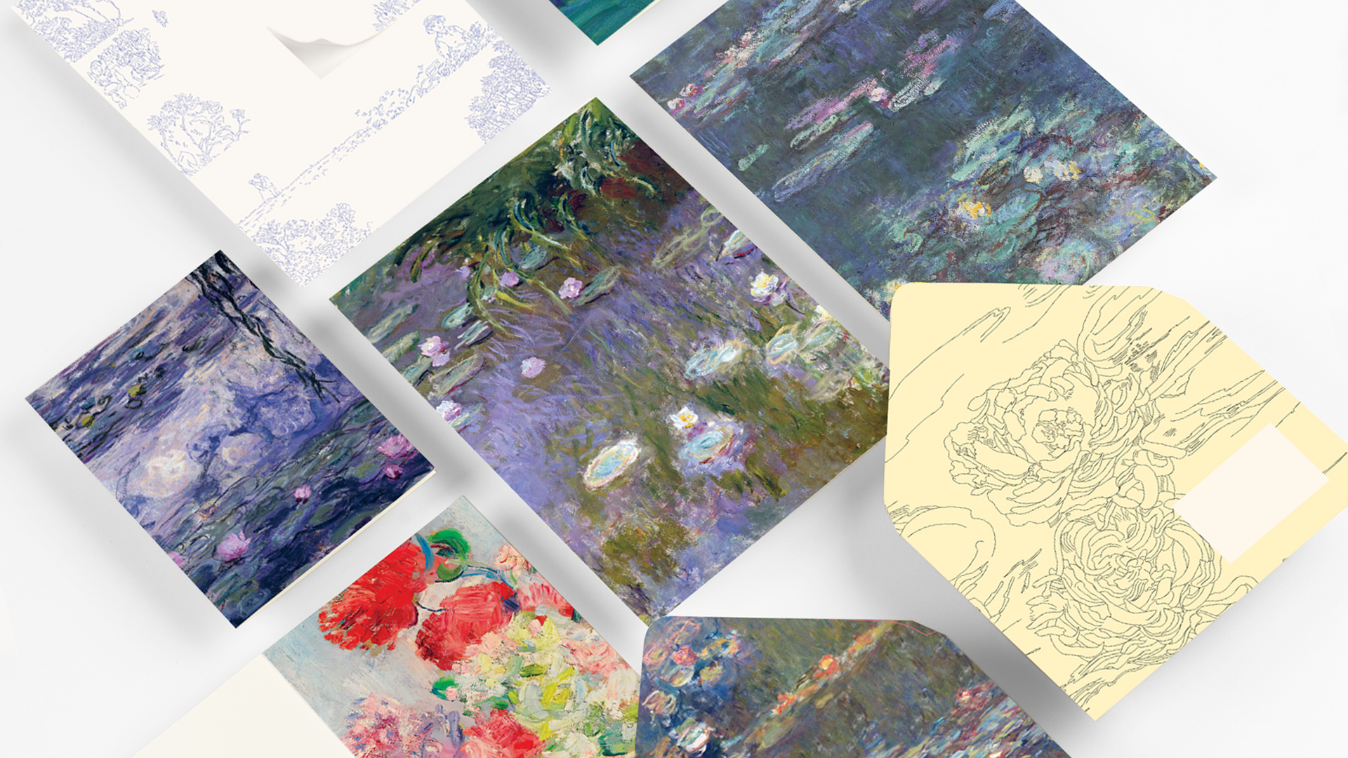Pepin Correspondentie Set - Claude Monet - Afbeelding 2