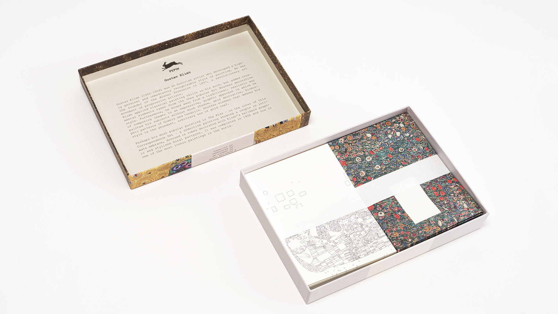 Pepin Correspondentie Set - Gustav Klimt