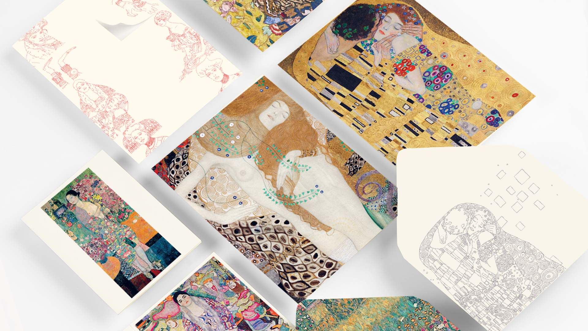 Pepin Correspondentie Set - Gustav Klimt - Afbeelding 2