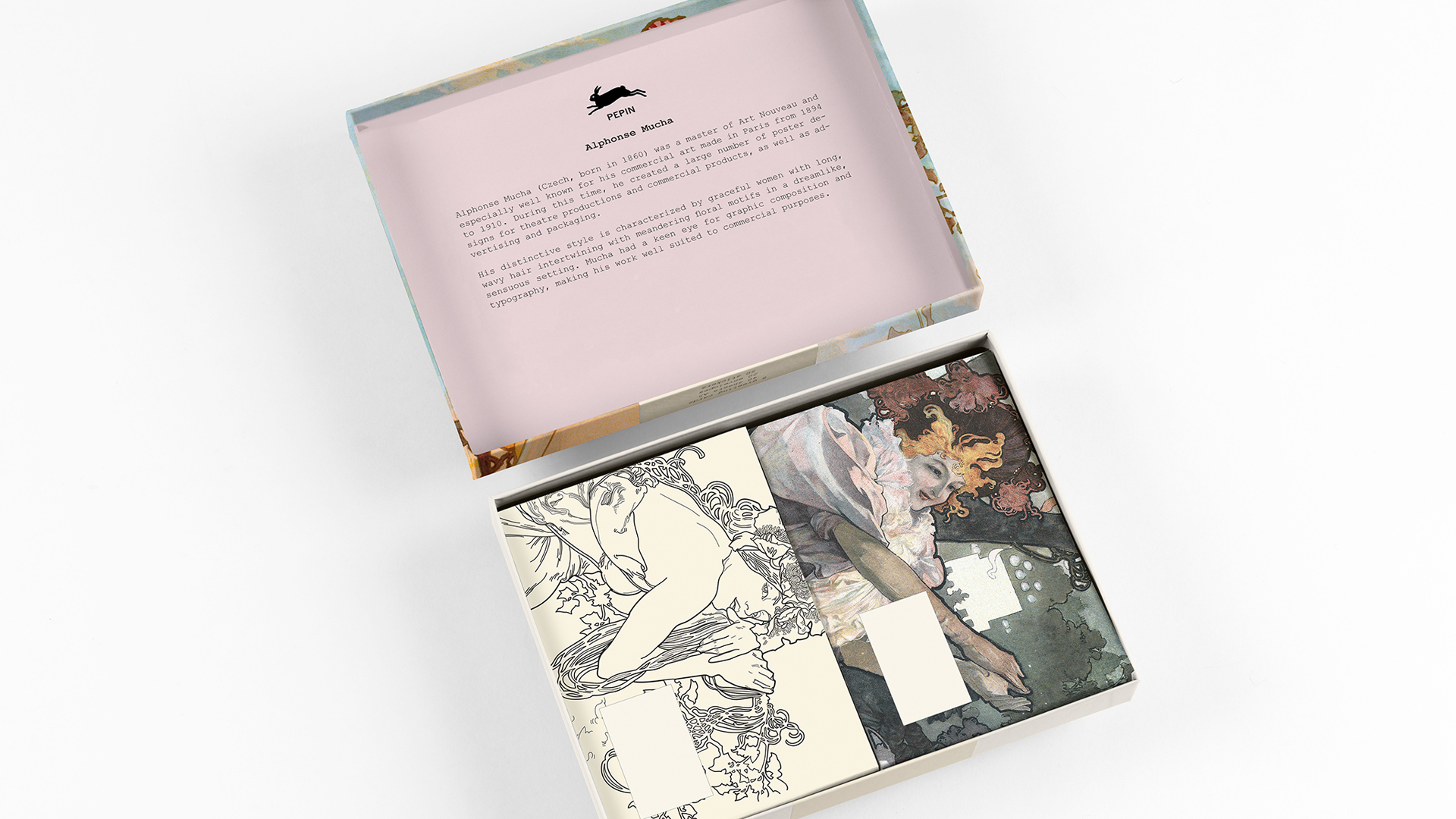 Pepin Correspondentie Set - Mucha