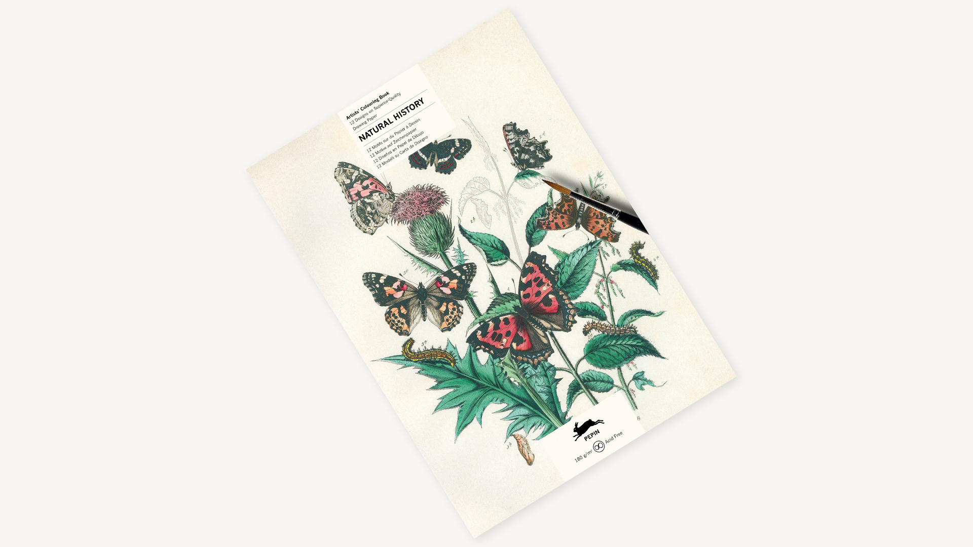 Pepin Artiesten Kleurboek - Natural History