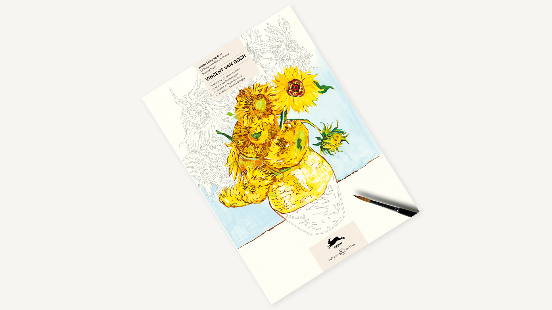 Pepin Artiesten Kleurboek - Vincent Van Gogh