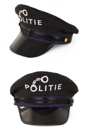 Politiepet Met Tekst 'Politie'
