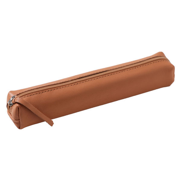 Natuurlederen Etui Slim 4x2.5x19.5cm