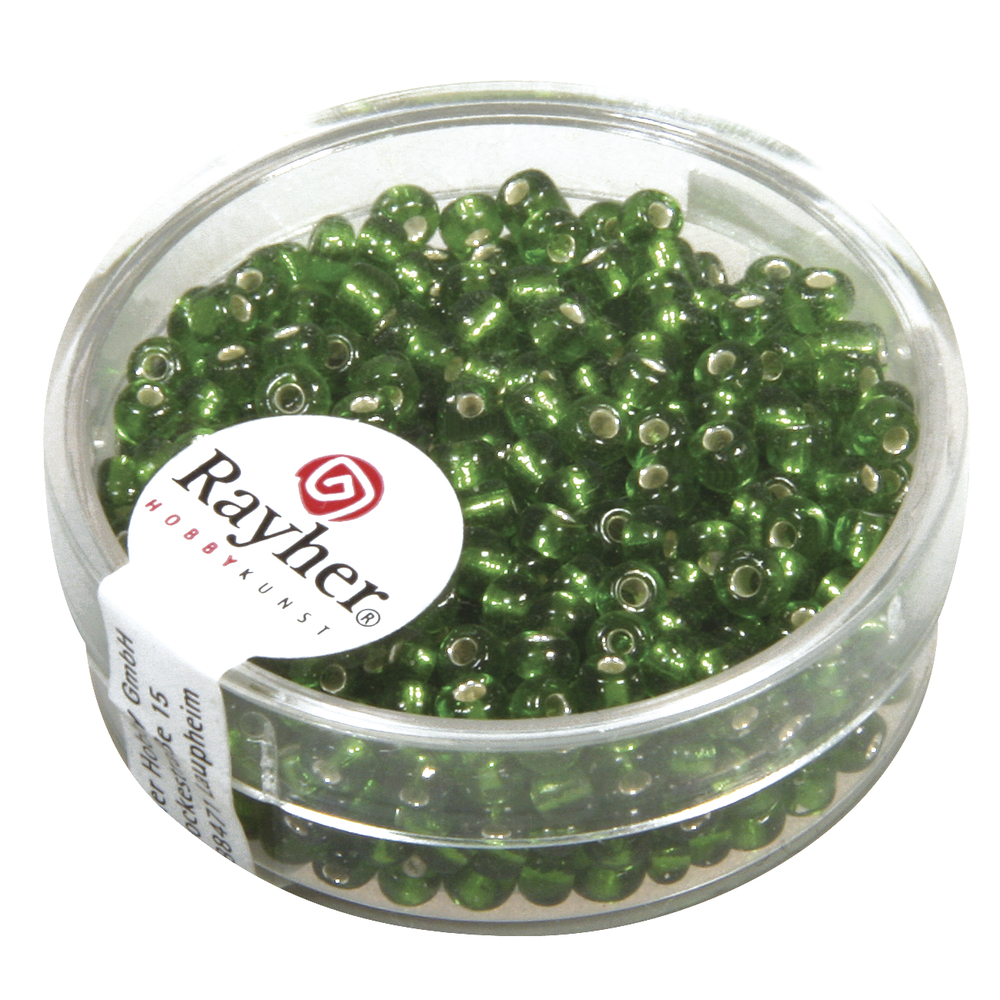 Rocailles Kralen Met Zilverkern 2,6mm - Keuze uit diverse kleuren