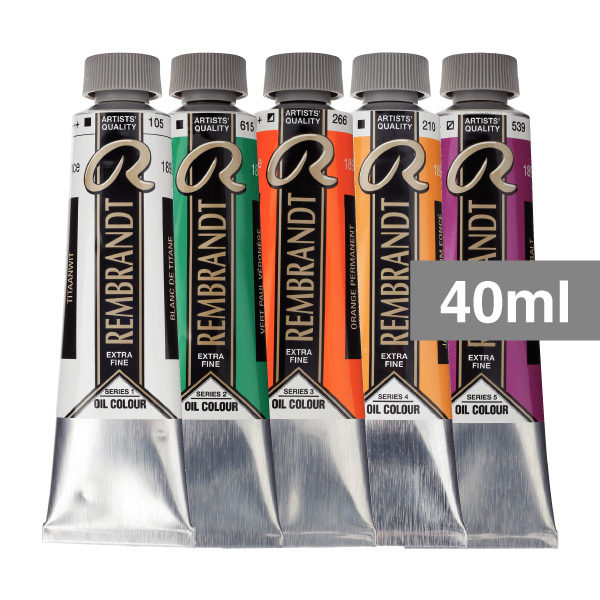 Rembrandt Artist Quality Extra Fine Olieverf Tube 40ml - keuze uit 120 kleuren