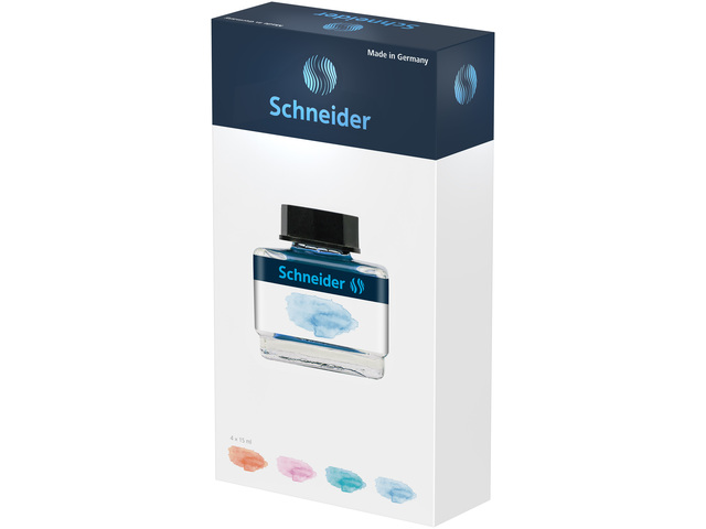 Inktpotje Schneider 15ml pastel Giftbox - Afbeelding 1
