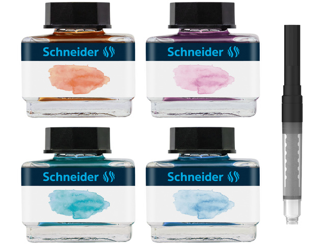 Inktpotje Schneider 15ml pastel Giftbox - Afbeelding 3