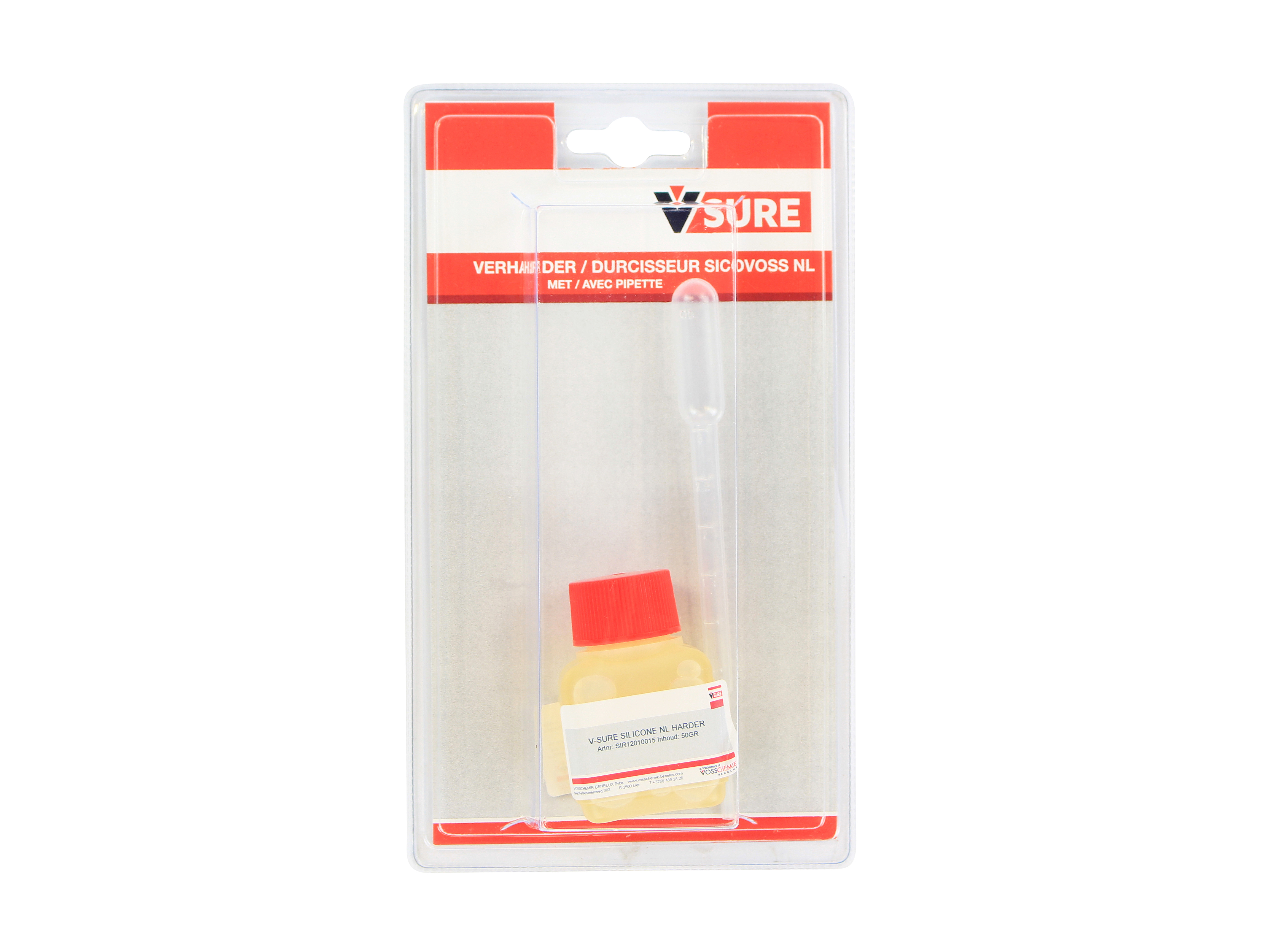 SILICONE NL HARDER 50 GR+ pipet set