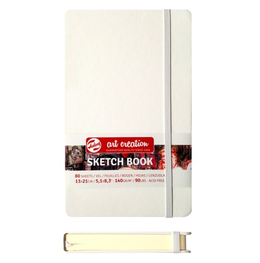 Talens Art Creation Schetsboek Wit 13 x 21 cm 140 g 80 Vellen