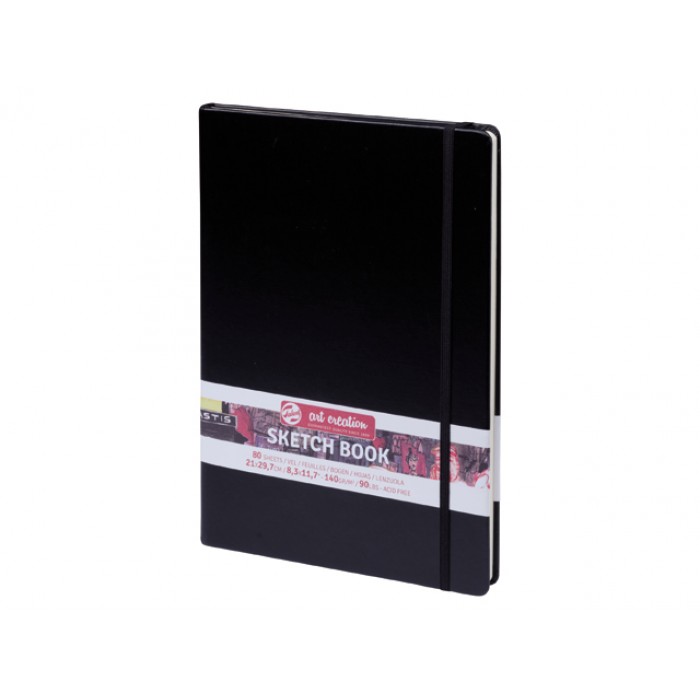 Talens Art Creation Schetsboek Zwart 21 x 29.7 cm 140 g 80 Vellen