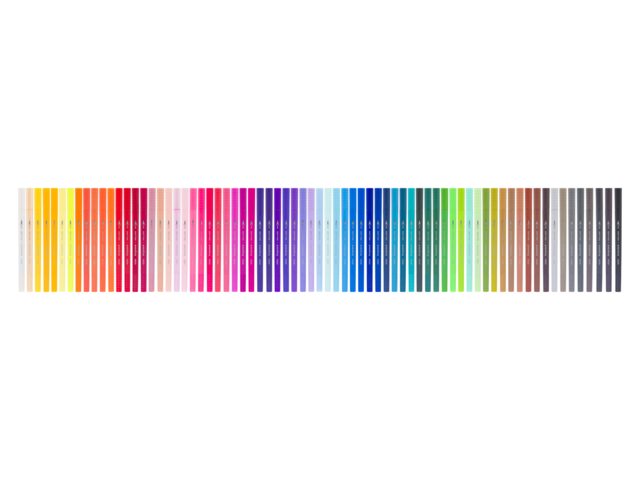Bruynzeel Creatives Fineliner /  Brushpen set 72 kleuren - Afbeelding 2