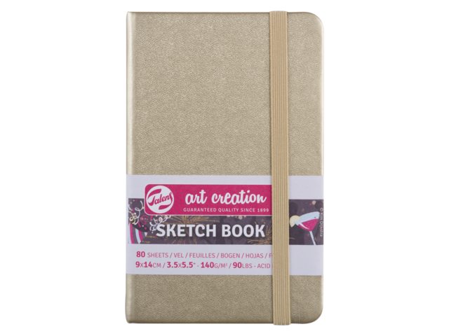 Talens Art Creation Schetsboek Witgoud 9 x 14 cm 140 g 80 Vellen