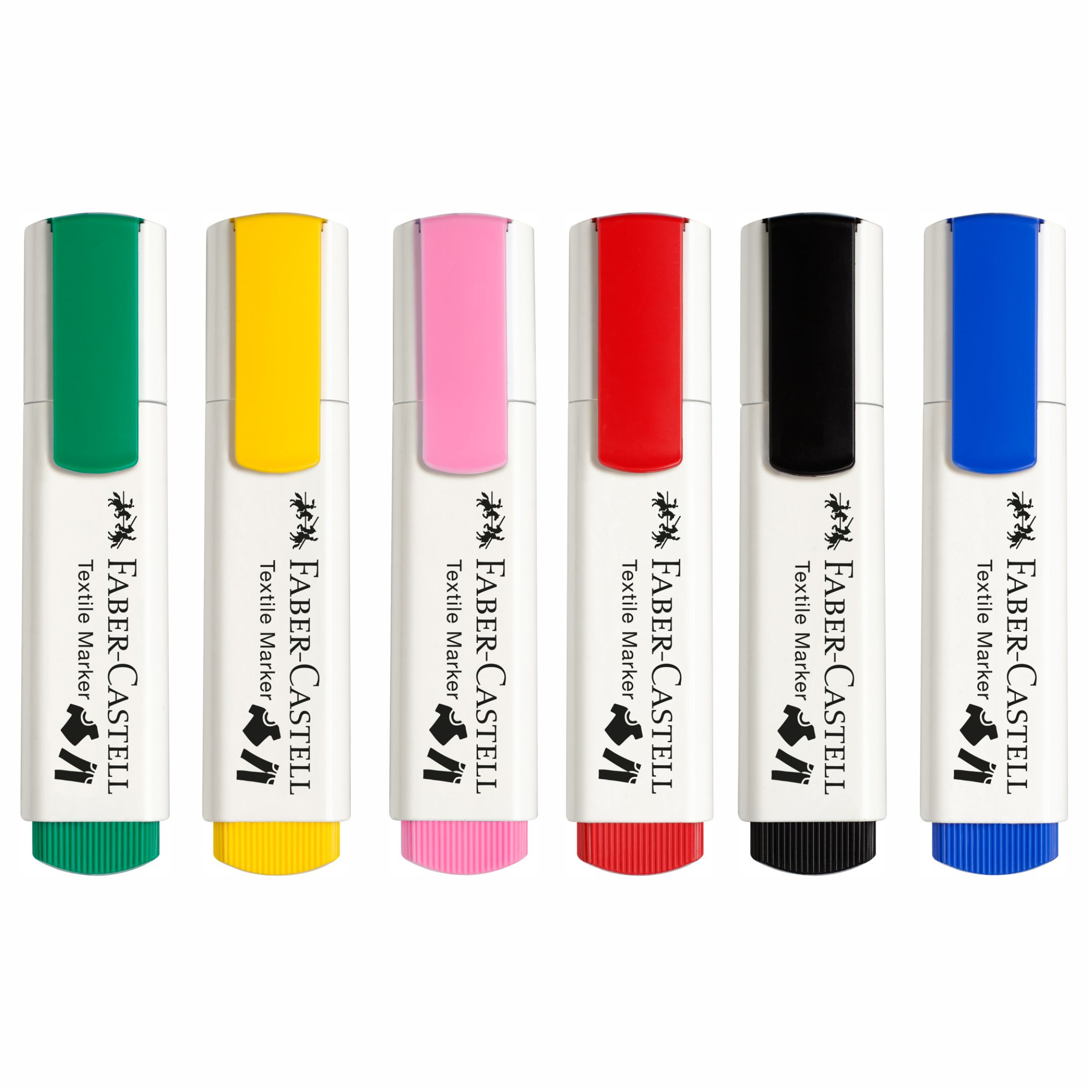 Faber Castell Textielstiften - keuze uit 11 kleuren