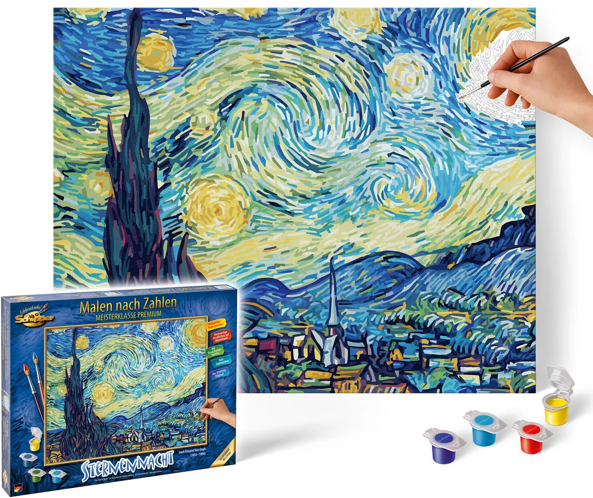 Sterrennacht naar Vincent van Gogh