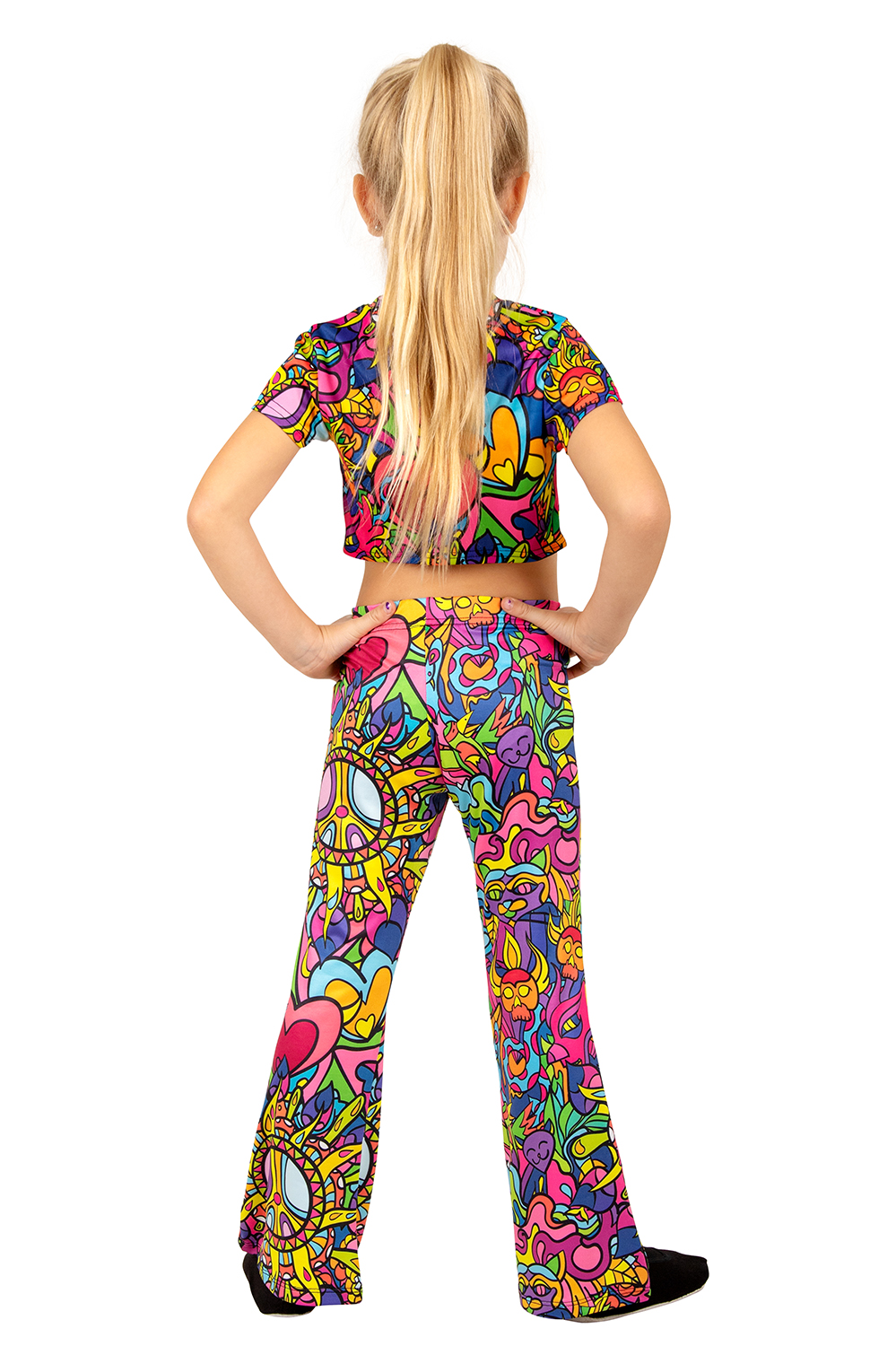 Crop Top Colorful Dreams Meisje - Afbeelding 1