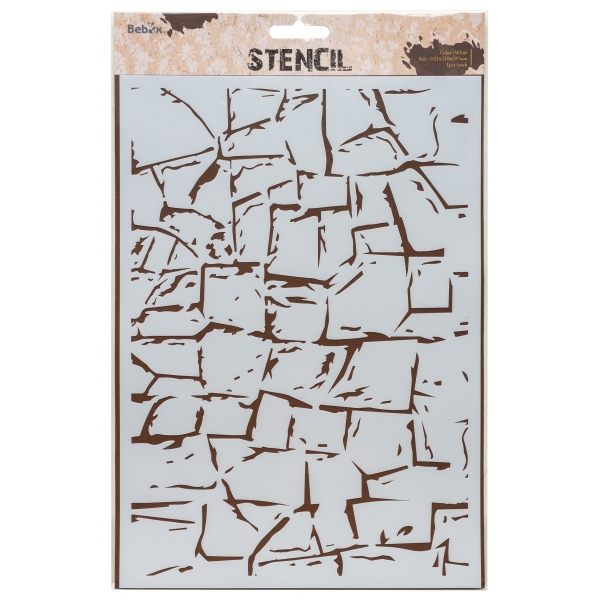 Design Mal / Sjabloon Stenen Muur