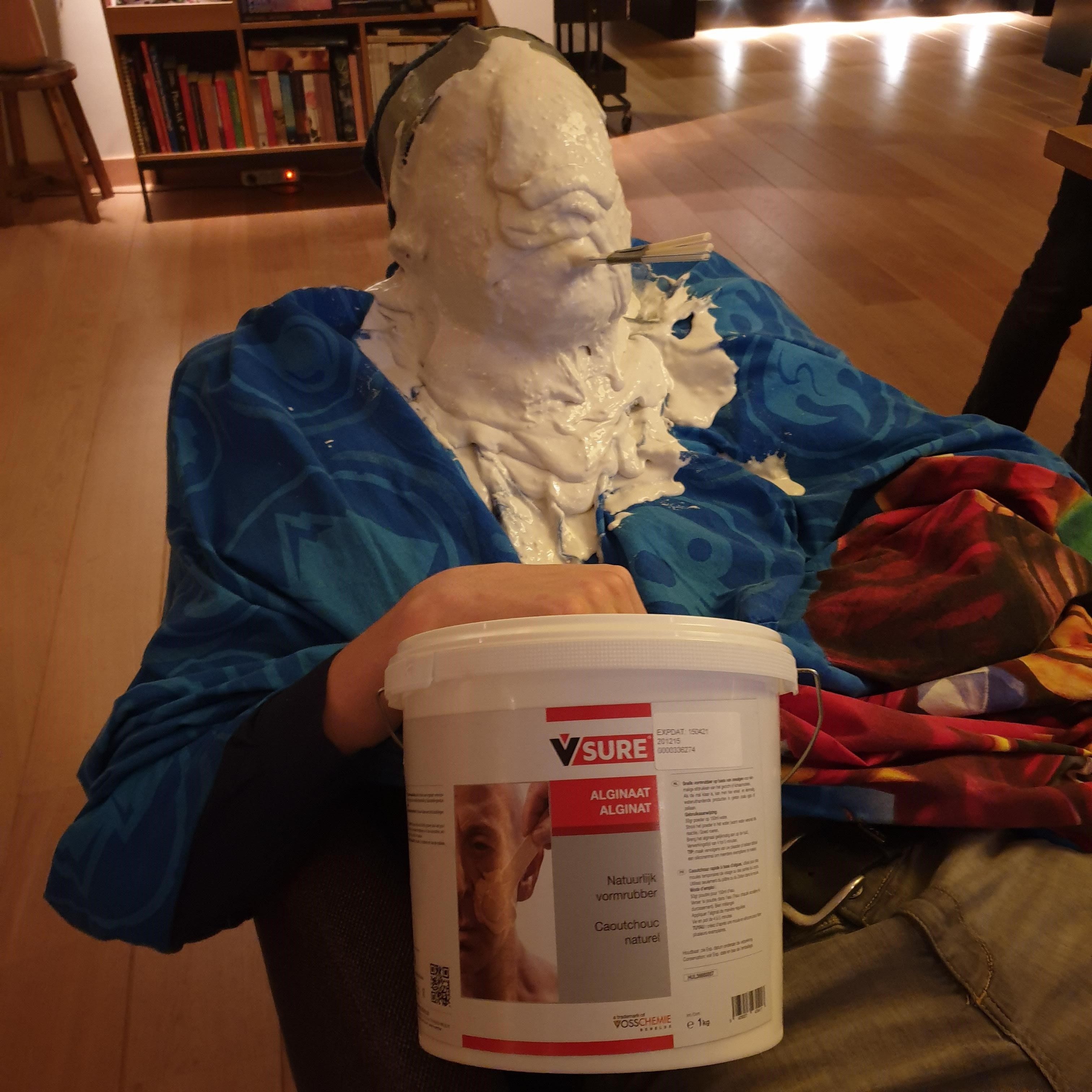 ALGINAAT 1 KG vormrubber voss chemie - Afbeelding 1