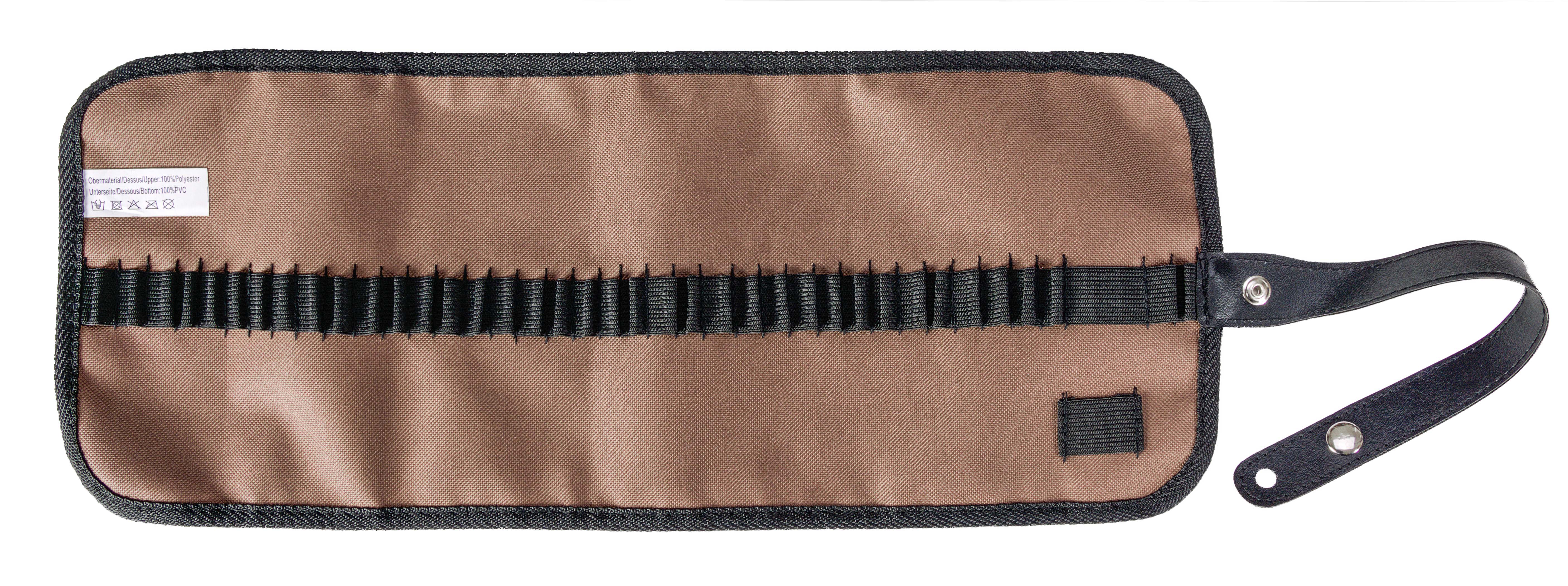 Rol Etui  20x49cm, bruin