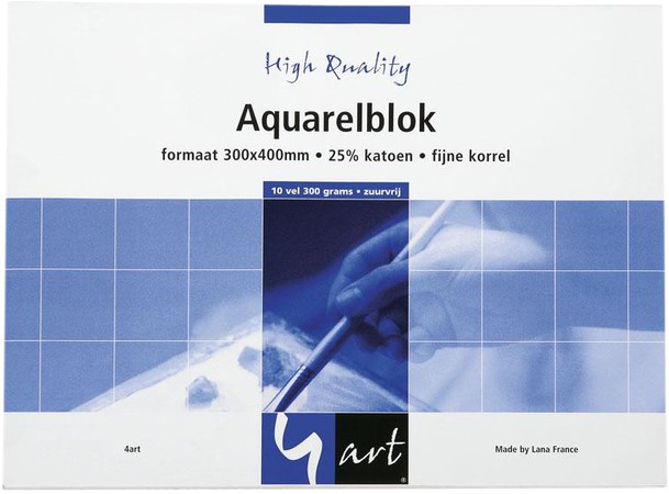 4art aquarel 300g 40x50cm 10v 