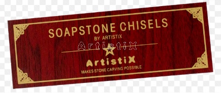 Artistix Speksteen beitels 4-delig 15cm - Afbeelding 1