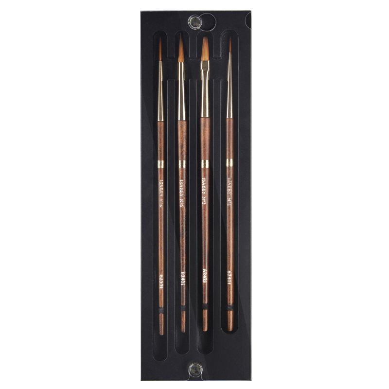 Isabey synthetisch luxe set aquarelle penselen 