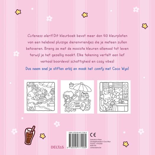 Cozy Friends Kleurboek - Coco Wyo - Afbeelding 1
